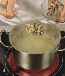 Готовим суп с фрикаделкьами, шаг 4