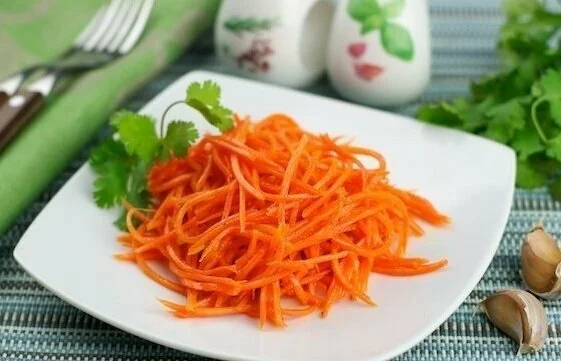 Острая морковка по-корейски, рецепт с фото